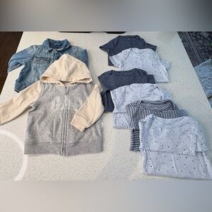 Baby GAP 12–18M Clothing Bundle | EUC | Bodysuits, Hoodie & Jean Jacket